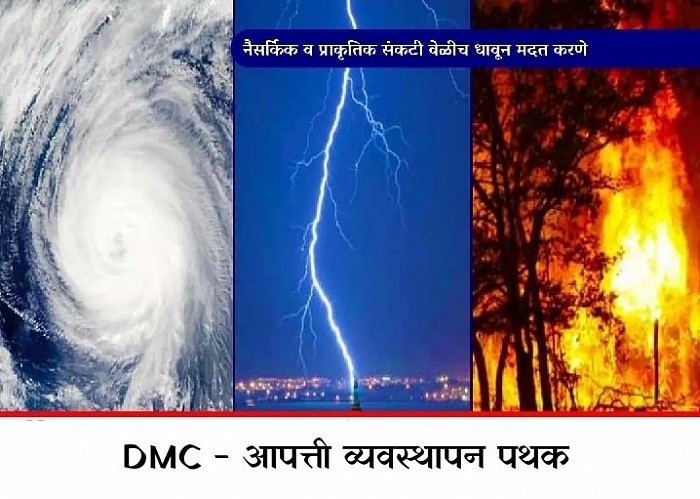 नैसर्गिक व प्राकृतिक संकटी वेळीच धावुन मदत करणे